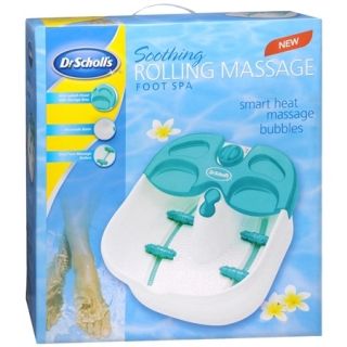 Dr. Scholls Soothing, Heated, Rolling, Dual Massage & Bubbles Foot