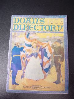 Doans Pills 1908 US Medical Advertising Census Booklet