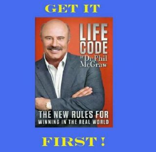 New Dr Phil McGraw Life Code The New Rules for Winning in The Real