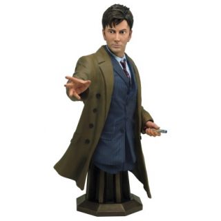 doctor who 10th doctor mini bust by titan retail $ 79 99 imported from