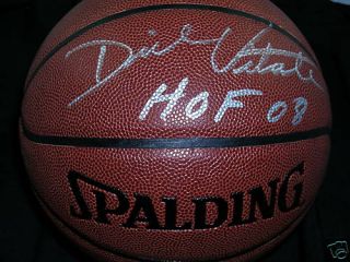 Dick Vitale HOF 2008 Autographed Signed Basketball COA