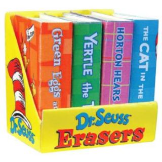 item description brand new smoke free home dr seuss book erasers