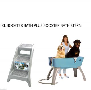  Bath XLARGE XL STEPS COMBO Dog Pet Grooming Shampoo Wash Bath Tub NEW