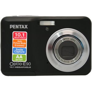 Pentax Optio E90 Digital Camera Black Brand New 027075156883