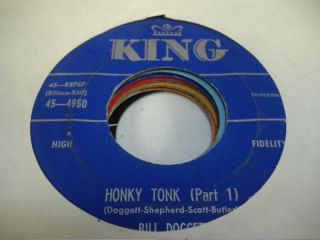  Soul 45 Bill Doggett Honky Tonk PT 1 on King