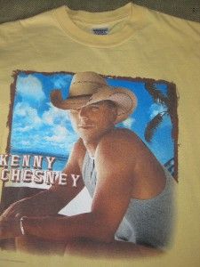 squaretrade ap6 0 mens kenny chesney 2004 tour concert t shirt small