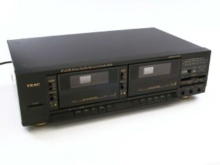  450R Stereo Dual Cassette Deck Tape Player Recorder w Auto Reverse