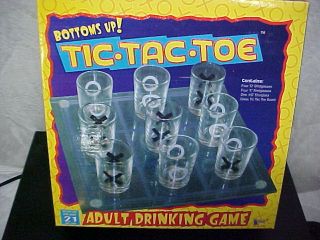  Alcohol Tic Tac Toe Drinking Game Shot Glass Party Games Shots