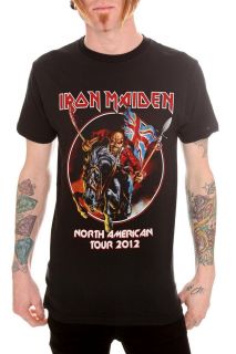  Iron Maiden North American Tour 2012 T Shirt 3XL