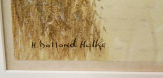 Dollond Hulke 19th & 20th century Signed Antique Original