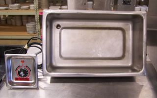 APW Drop in Hot Food Well Steamtable Single