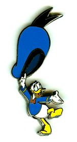 Disneyland 2002 Big Hat Donald Duck Pin Le 1 500