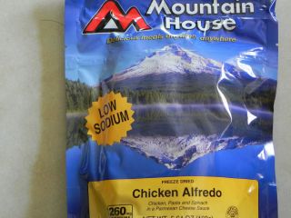 Mountain House Freeze Dried Food Pouch   Chicken Alfredo   3