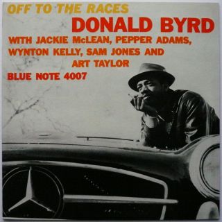 Donald Byrd Off to The Races on Blue Note Japan King LP