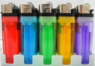 King disposable lighters new in colors fast and 