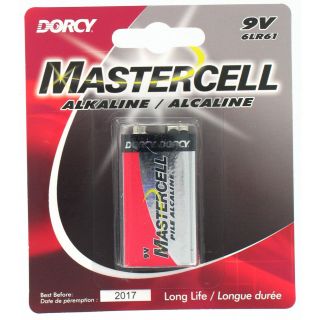 Dorcy 41 1610 9V 9 Volt Mastercell Alkaline Battery