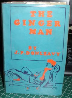 Donleavy The Ginger Man 1956 HC DJ UK 1st Edition 3rd Printing