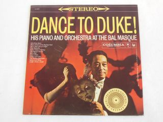 Duke Ellington Dance to Duke at The BAL Masque Columbia CS 8098 re