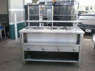 wells all stainless h d electric steam table hot food serving new ss