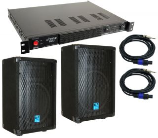  Audio DJ PSA2000 Rack Mount PA 2000W Amplifier Gemini GT 1004