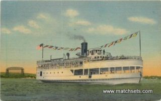Duluth Minnesota s s Wayne Superior Harbor Linen Curt Teich Postcard
