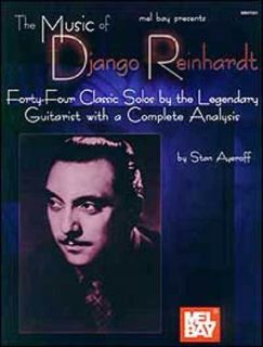 Music of Django Reinhardt Gypsy Jazz Guitar Sheet Music Song Book New
