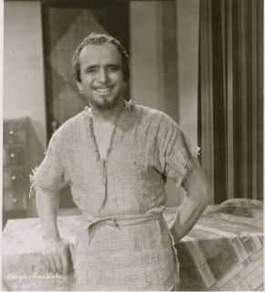 Douglas Fairbanks Mr Robinson Crusoe 1932 Orig Scene Portrait Linen