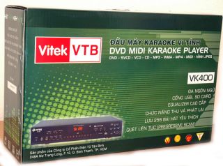 Vitek VK400 Vietnamese Karaoke Player  USB Record
