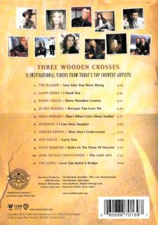 New SEALED Inspirational Music DVD Three Wooden Crosses 11 Top Country