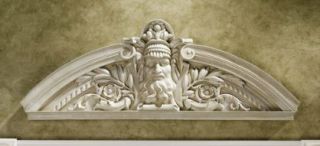 Use this architectural pediment to add classic styling to home or