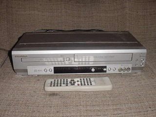 Sylvania VCR DVD Player Combo Model SRD3900 w Remote