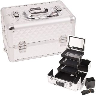 Makeup E Series Top Cosmetic Case Expandable to Full Rolling Train
