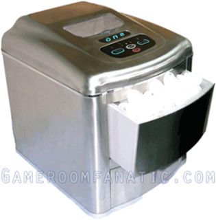 Stainless Steel Portable Ice Machine, Whynter T 2M Compact Cube Maker