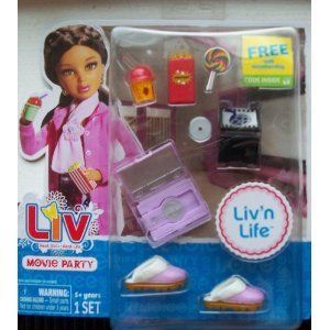 Liv Doll Accessories Movie Party LivN Life Brand New
