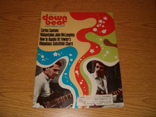 down beat june 6 1974 santana mclaughlin downbeat