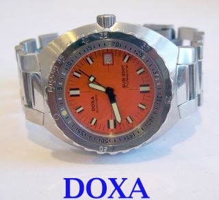 Steel DOXA SUB 300T PROFESIONAL DIVERS Automatic Watch* EXLNT