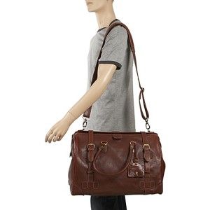 Dr Koffer Chaucer Country Lux Leather Travel Duffel Bag