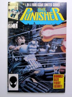  to 5 Mini Series Set Mike Zeck Art 1st Punisher Solo Series