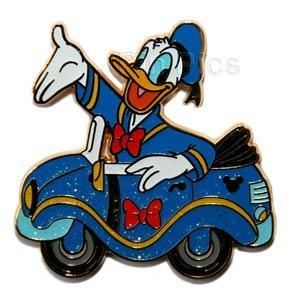 HKDL Disney Car Surprise Mystery Donald Duck Glitter