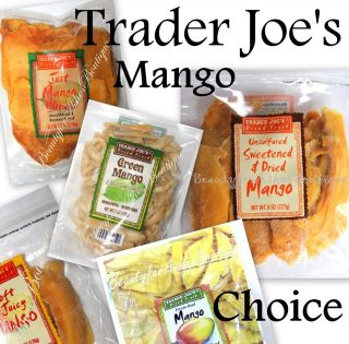Trader Joes Pack Dried Fruit Natural Mango Choice Fresh BOUGHT When