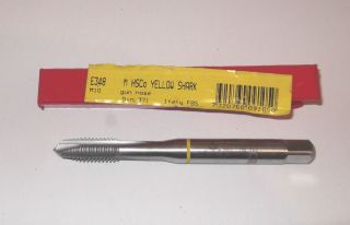 Dormer E348 Yellow Shark Spiral Point HSCO M10 1 5mm Tap 10mm