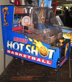 Williams Hot Shot Basketball Pinball Arcade Game