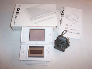 Nintendo DS Lite White System in Box Free SHIP
