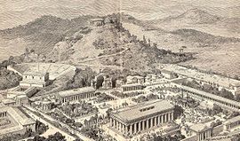 first olympic games were in olympia in honor of zeus