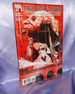 AMERICAN VAMPIRE LORD OF NIGHTMARES 1 SIGNED BY DUSTIN NGUYEN