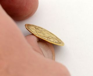 1742 1 Ducat Hungarian Hungary 98.6% Gold Coin Rare 3.5g Bullion