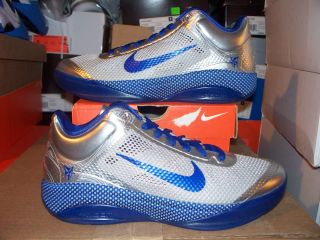 RARE DS Nike Zoom Hyperfuse LA EAST ALL STAR Mtlc Silver Drenched Blue