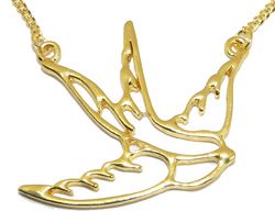 Fly away with this gorgeous sparrow bird outline that sits elegantly