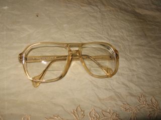 Titmus Z 87 Transparent Thick Eyeglass Frames 5 3 4 Sample