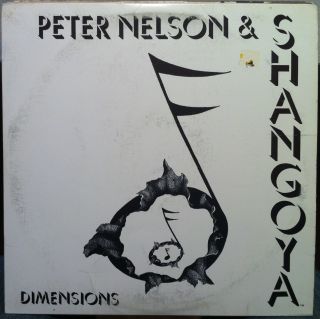Peter Nelson Shangoya Dimensions LP VG Prvate 1987 Raggae Funk